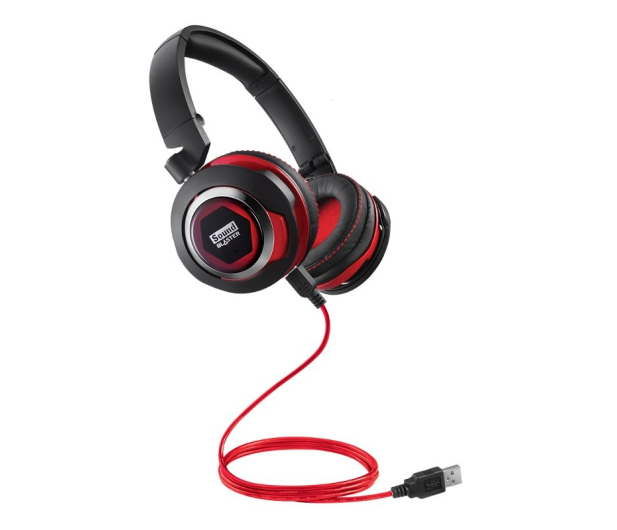 Creative SB Evo USB sluchawki z mikrofonem (PC,PS4) - 175231 - zdjęcie 3